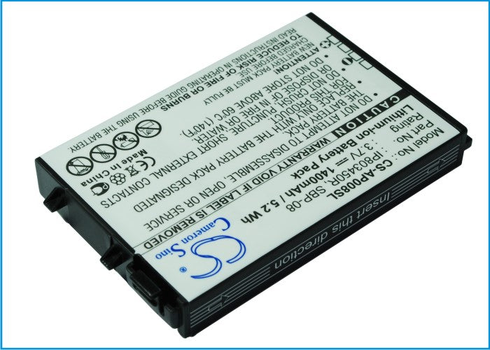 CS-AP008SL : Battery for Asus SBP-08 - Replaces Asus SBP-08