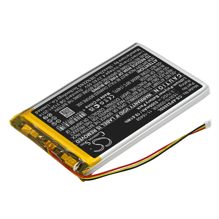 CS-APS200SL : Battery for Appareo Stratus 2, Stratus 3, Stratus 2S - Replaces Appareo 153010-000038, 11-16408