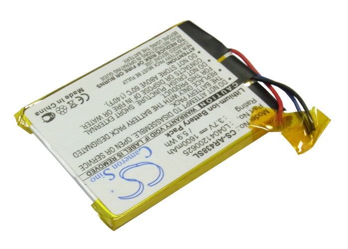 CS-AR438SL : Battery for Archos 43 Internet Tablet, A43IT, A43IT 8GB and others - Replaces Archos L04041200625