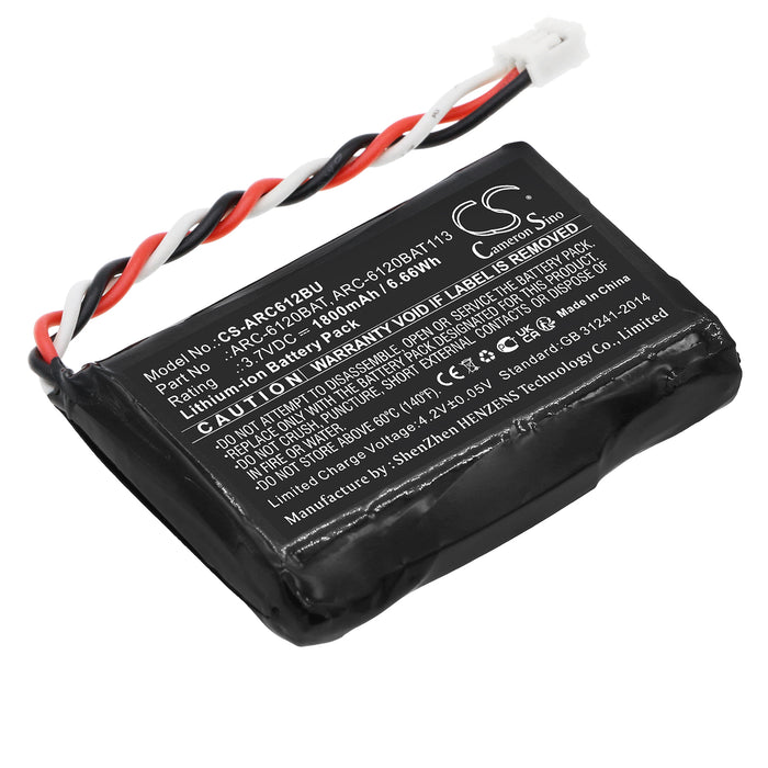 CS-ARC612BU : Battery for Areca ARC-11xx(ML), ARC-12xx(ML), ARC-12xx(4i/4x/8x) and others - Replaces Areca ARC-6120BAT, ARC-6120BAT113, 91-6120BA-T112-1880 and others