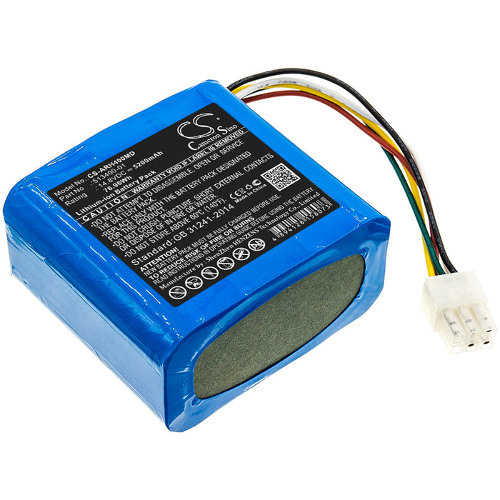 CS-ARH400MD : Battery for ARJO Flowtron ACS800 - Replaces ARJO 513400-01