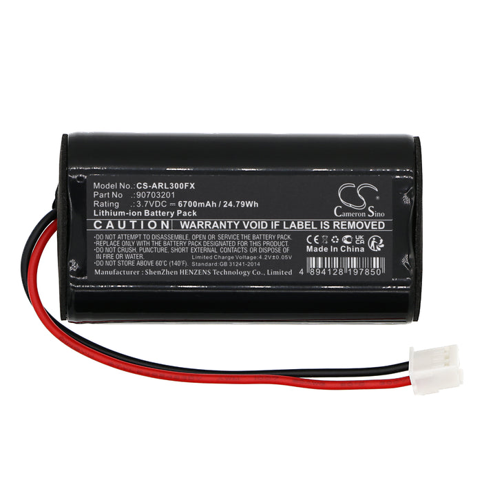 CS-ARL300FX : Battery for ADARO Adalit L-3000, Adalit L-3000 Power, IL-300 - Replaces ADARO 90703201, L3.60