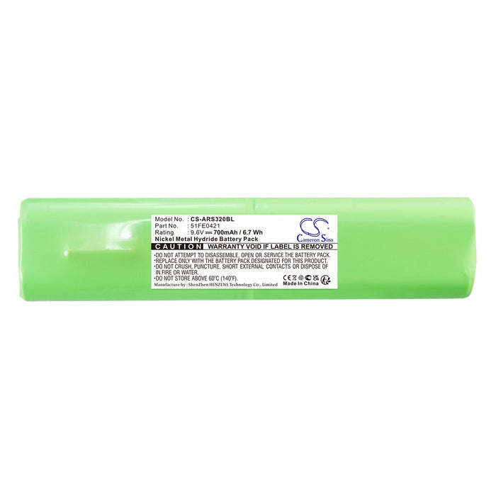 CS-ARS320BL : Battery for Allflex RS320, PW320 - Replaces Allflex 51FE0421