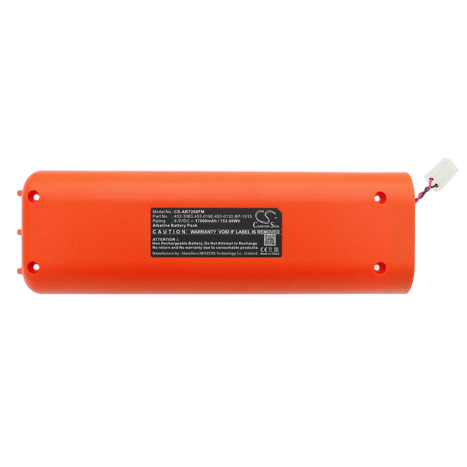 Artex Remote Battery CS-ART200FM : Battery for Artex ELT 110-4, ELT-200 - Replaces Artex 45 ...