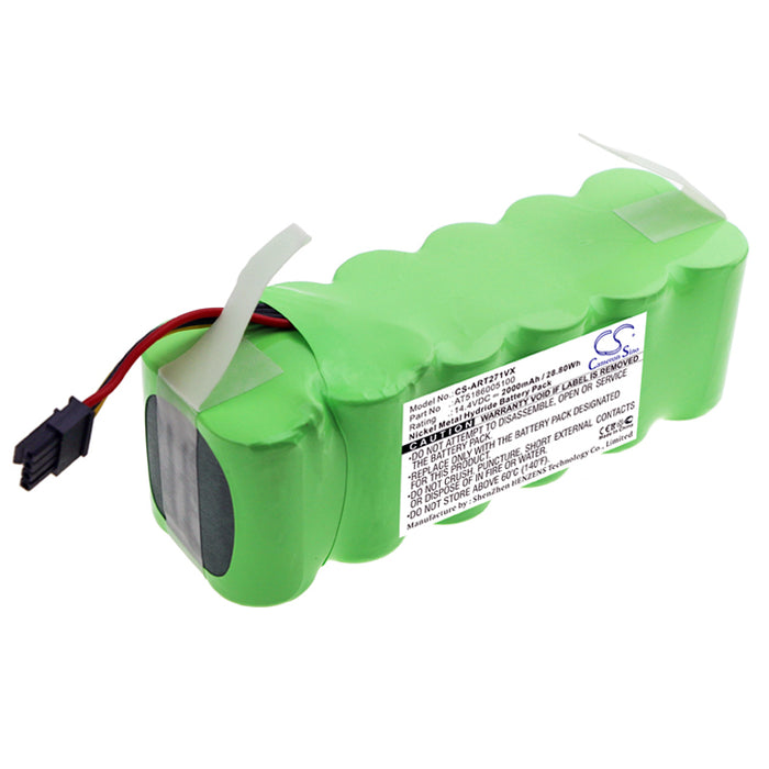 CS-ART271VX : Battery for Infinuvo Cleanmate S900, Cleanmate S800 - Replaces Ariete AT5186005100