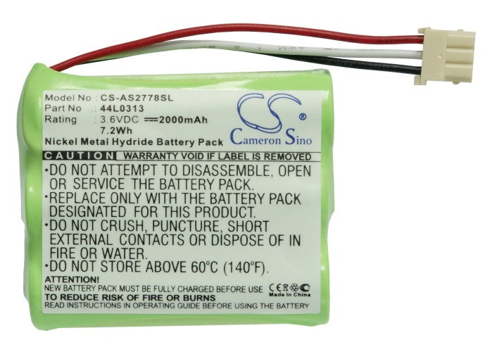 CS-AS2778SL : Battery for IBM AS400, AS400 i5, AS2740 and others - Replaces IBM 44L0313, 42R5070, 3HR-AAC and others