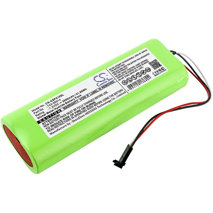 CS-ASP210SL : Battery for Applied Instruments Super Buddy, Super Buddy 21, Super Buddy 29 - Replaces Applied Instruments 742-00014, SM-72330-3P