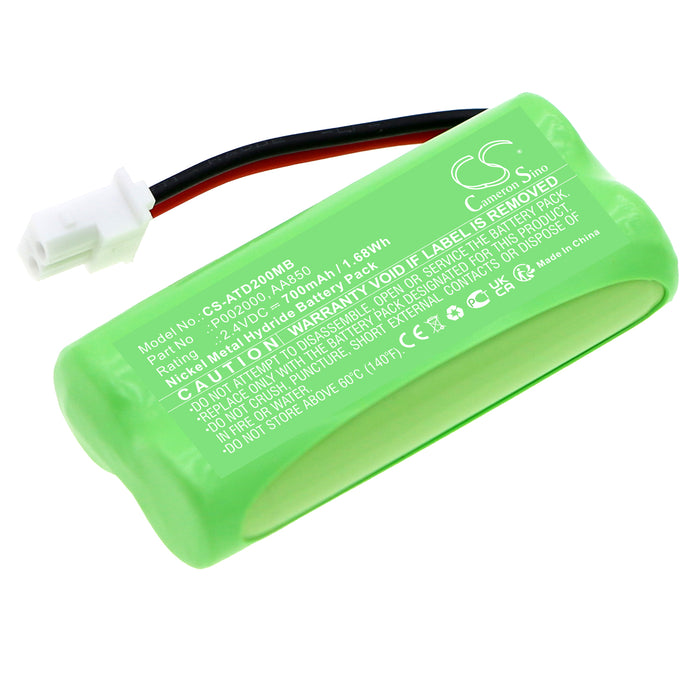 CS-ATD200MB : Battery for Alecto DBX-20 - Replaces Alecto P002000, AA850