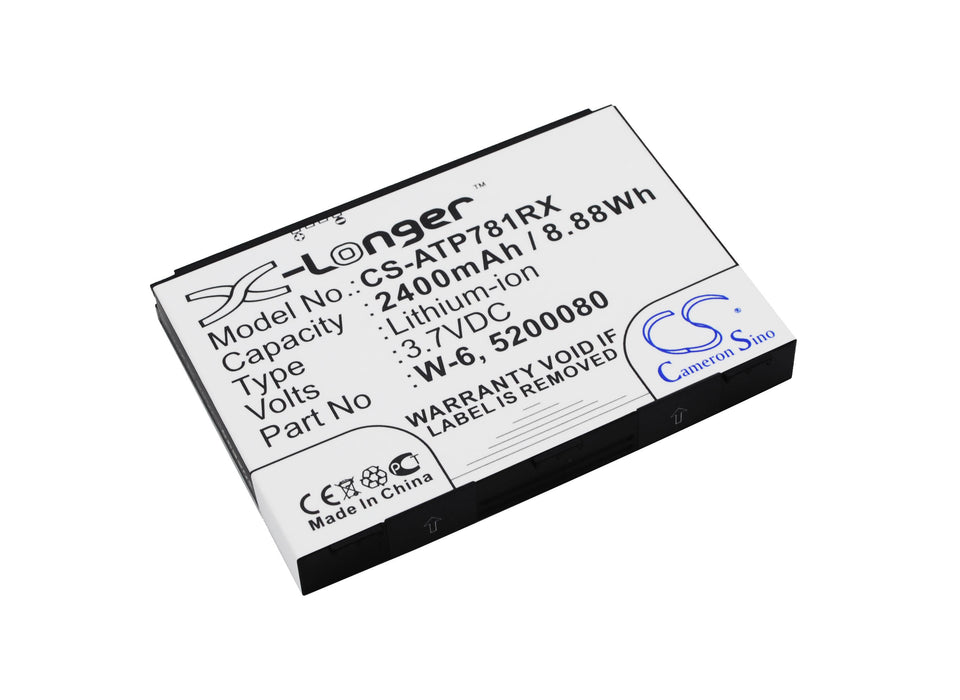 CS-ATP781RX : Battery for NETGEAR Around Town 4G LTE, AC778AT-100NAS - Replaces AT&T W-6, 5200080