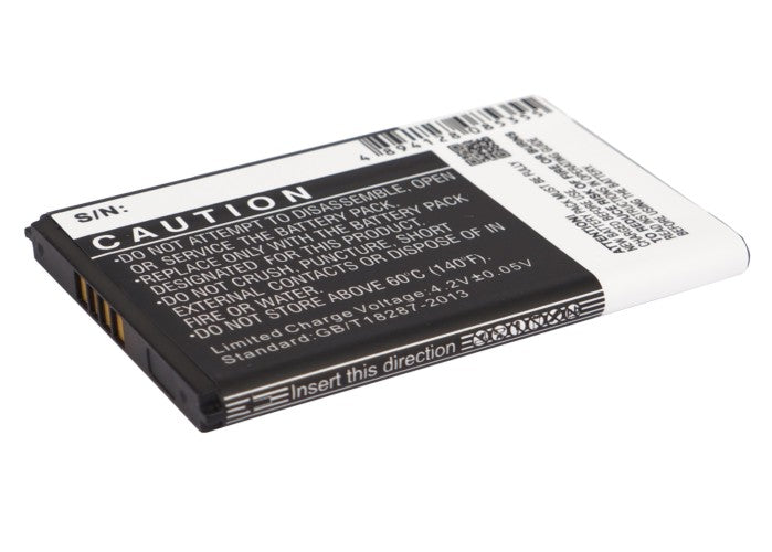 CS-ATY800RC : Battery for Alcatel One Touch Link Y800, One Touch Link Y800Z, One Touch Y800 and others - Replaces Alcatel CAB23V0000C1