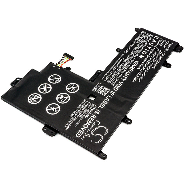 CS-AUC202NB : Battery for Asus Chromebook C202, Chromebook C202SA, Chromebook C202SA-2A and others - Replaces Asus C21N1530, 0B200-01990000, 0B200-02670000