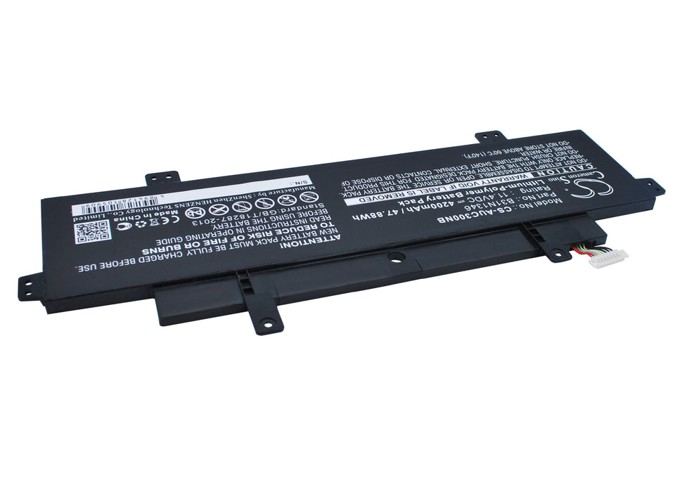 CS-AUC300NB : Battery for Asus Chromebook C300, Chromebook C300M, Chromebook C300MA and others - Replaces Asus B31N1346, 0B200-01010000