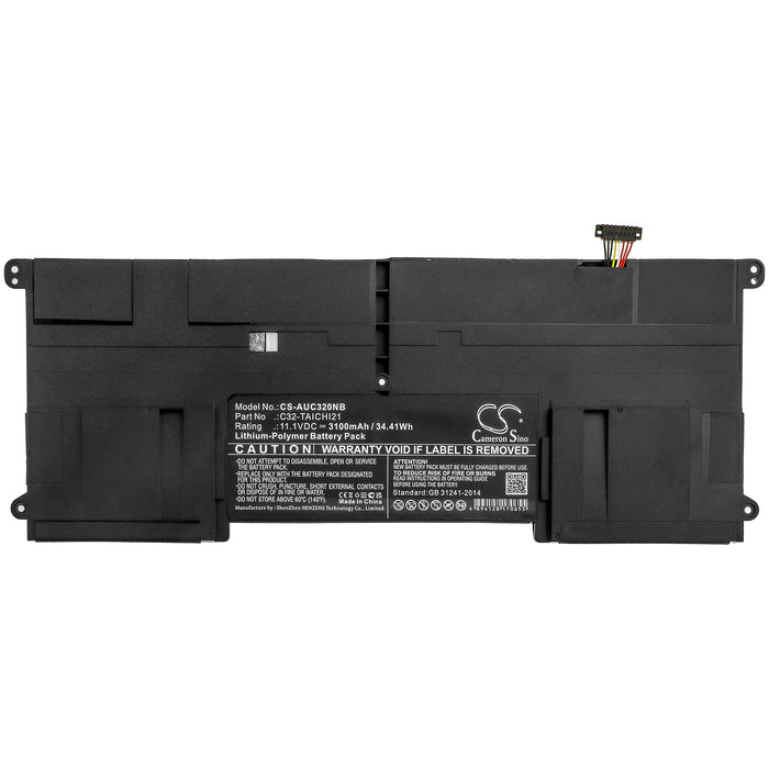 CS-AUC320NB : Battery for Asus Taichi 21, Taichi 21-CW001H, Taichi 21-CW002H and others - Replaces Asus C32-TAICHI21