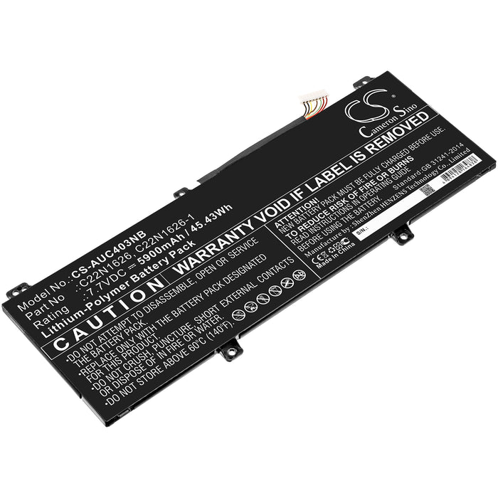 CS-AUC403NB : Battery for Asus Chromebook C403NA-FQ0004, Chromebook Flip C213NA-BW0034, Chromebook C403NA-FQ0005 and others - Replaces Asus C22N1626, 0B200-02440100, 0B200-03320000 and others