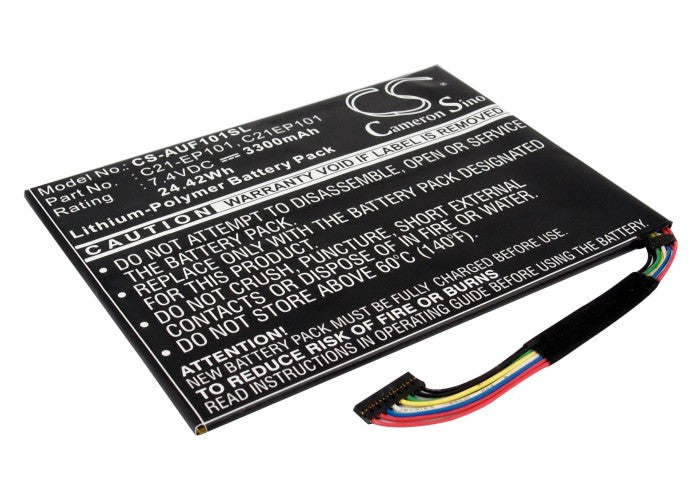 CS-AUF101SL : Battery for Asus Eee Transformer TF101, Eee Pad Transformer TR101 prefix, Eee Pad Transformer TF101 prefix Mobile Docking and others - Replaces Asus C21-EP101, C21EP101, C22-EP101