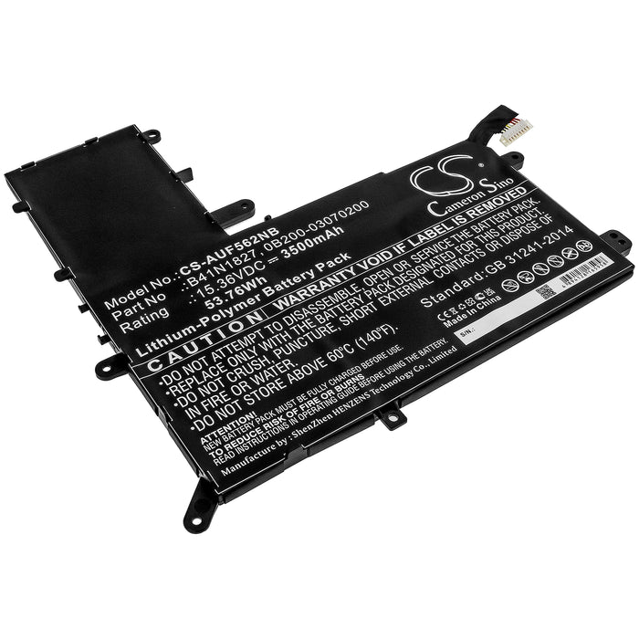 CS-AUF562NB : Battery for Asus UX562FA-AC023R, ZenBook Flip 15 UX562FA, ZenBook Flip 15 UX562FA-AC034T and others - Replaces Asus B41N1827, 0B200-03070200