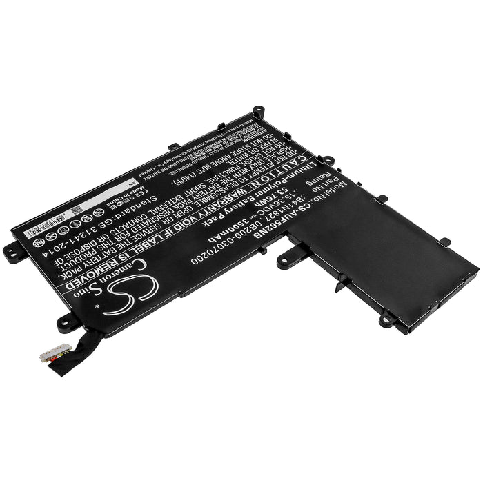 CS-AUF562NB : Battery for Asus UX562FA-AC023R, ZenBook Flip 15 UX562FA, ZenBook Flip 15 UX562FA-AC034T and others - Replaces Asus B41N1827, 0B200-03070200