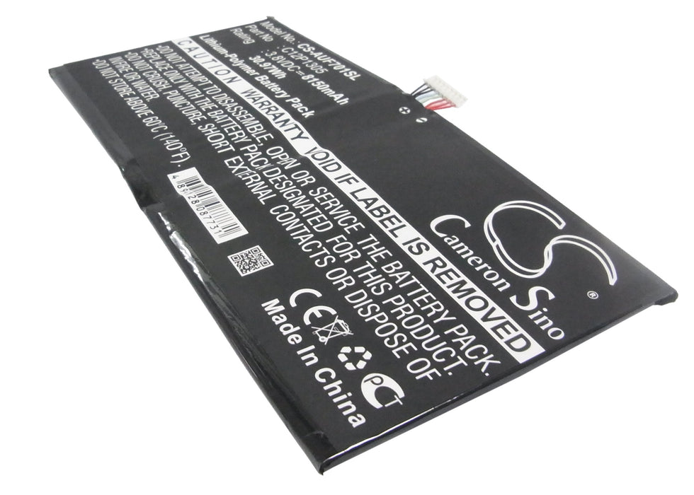 CS-AUF701SL : Battery for Asus Transformer TF701T, K00C, TF701T - Replaces Asus C12P1305