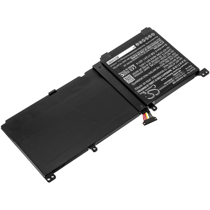 CS-AUG501NB : Battery for Asus ROG G501VW-BSI7N25, ROG G501VW-FY107T, UX501VW-FY103T and others - Replaces Asus C41N1524, 0B200-01250200