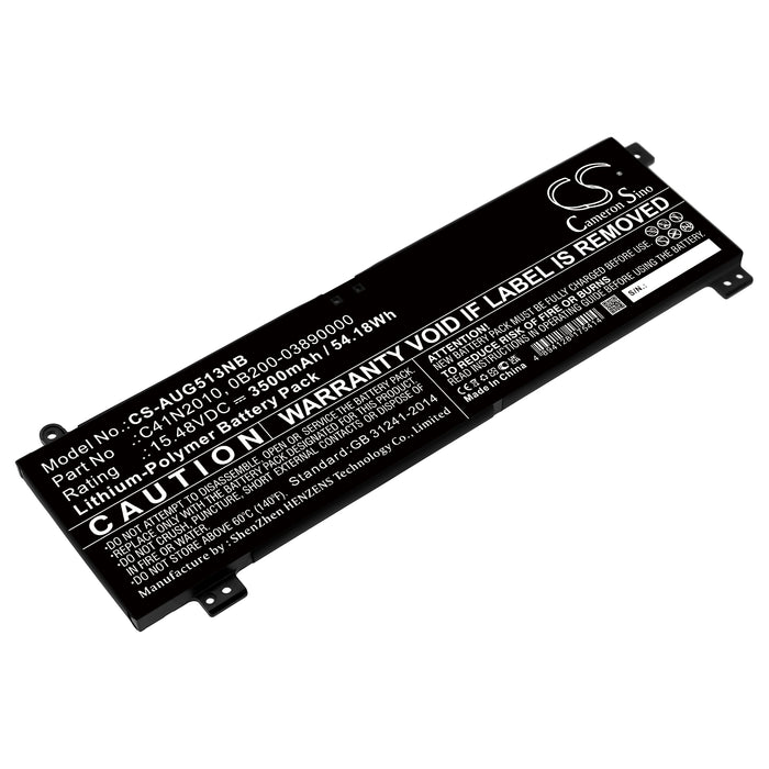 CS-AUG513NB : Battery for Asus ROG Strix G15 G513IH-HN006, ROG Strix G15 G513QC-HN093T, ROG Strix G17 G713QE-HX024T and others - Replaces Asus C41N2010, 0B200-03890000