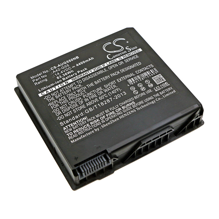 CS-AUG550NB : Battery for Asus G55, G55VW-DH71-CA, G55XI361VW-BL and others - Replaces Asus A42-G55, 0B110-00080000, B056R014-0037