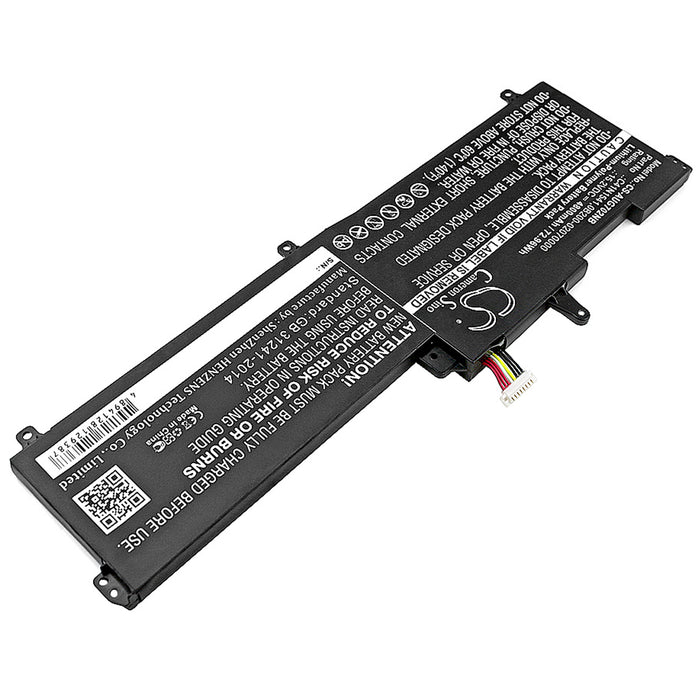 CS-AUG702NB : Battery for Asus GL702, GL702VT, GL702VM and others - Replaces Asus C41N1541, 0B200-02070000