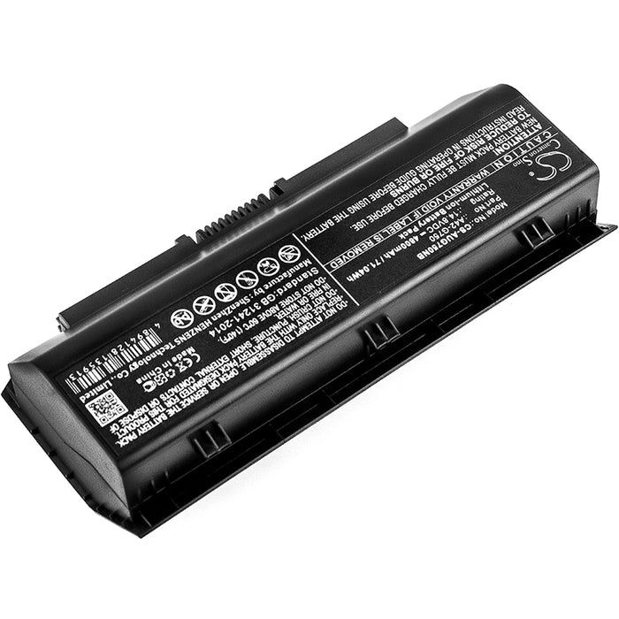 CS-AUG750NB : Battery for Asus G750, G750J, G750JH and others - Replaces Asus A42-G750