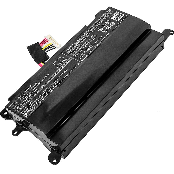 CS-AUG752NB : Battery for Asus G752VL, G752V, G752VL-1A and others - Replaces Asus A32N1511, 0B110-00370000, A32LM9H