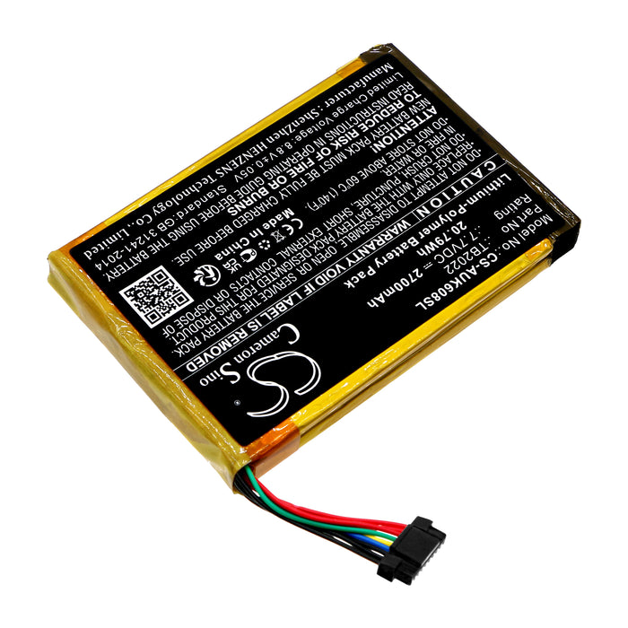 CS-AUK608SL : Battery for Autel MaxiBAS BT608 - Replaces Autel TB2022
