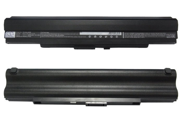 CS-AUL30HB : Battery for Asus UL30Vt, UL30, UL30A and others - Replaces Asus A42-UL30, A42-UL50, A42-UL80