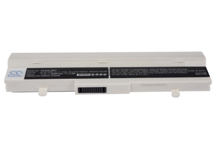 CS-AUL32DT : Battery for Asus Eee PC 1005HA, Eee PC 1005HA-BLK140X, Eee PC 1005HA-EU1X-BK and others - Replaces Asus AL32-1005, AL31-1005, 90-OA001B9000 and others