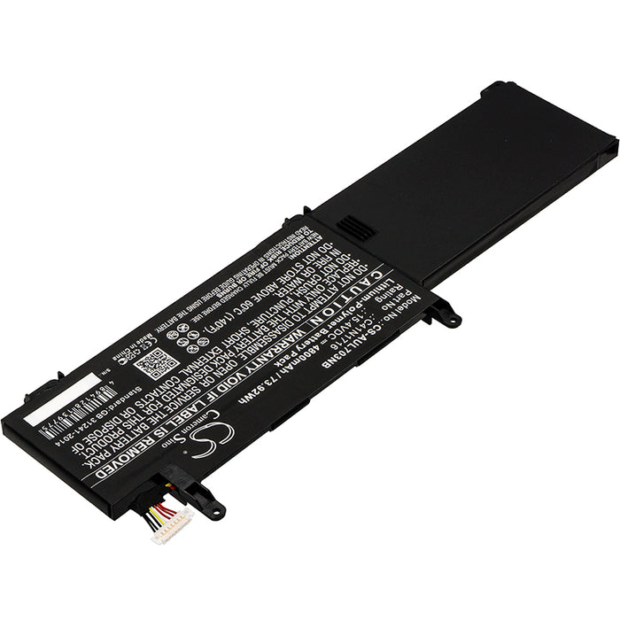 CS-AUL703NB : Battery for Asus ROG Strix GL703GM Scar Edition, ROG Strix GL703GM, GL703GM and others - Replaces Asus C41N1716, 0B200-02770000, C41PqPH and others