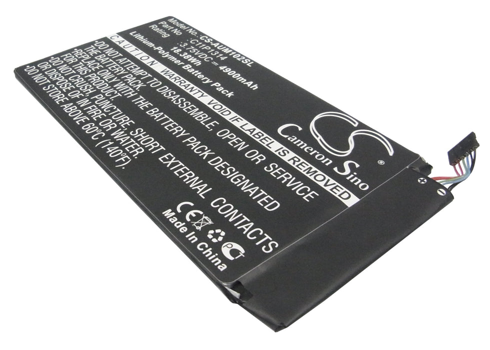 CS-AUM102SL : Battery for Asus Memo Pad Me102, Memo Pad Me102a, K00F and others - Replaces Asus C11P1314