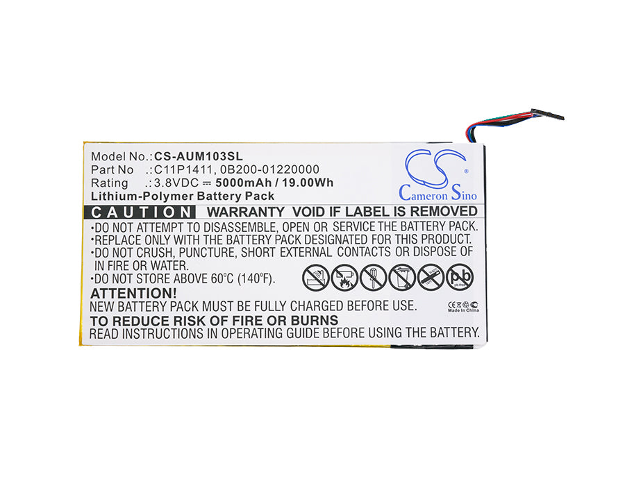 CS-AUM103SL : Battery for Asus MeMO Pad 10 ME103K, ME0310K 1B, ME0310K 6A and others - Replaces Asus C11P1411, 0B200-01220000