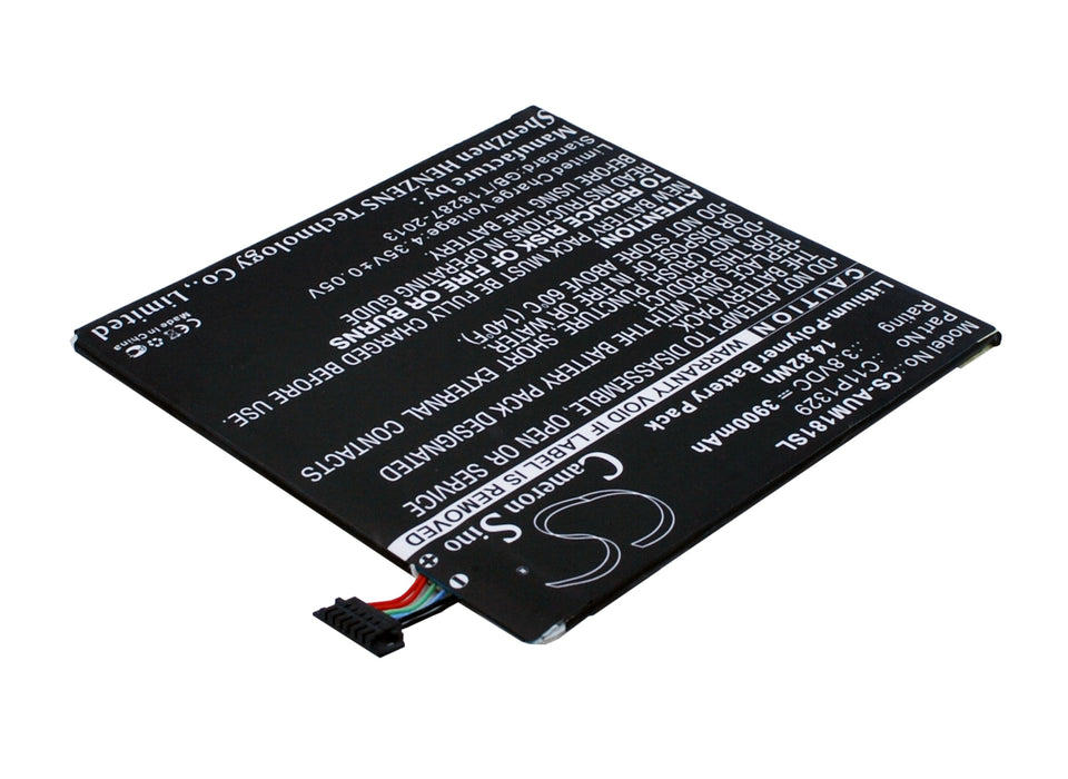 CS-AUM181SL : Battery for Asus Memo Pad 8, ME181C, AST21 and others - Replaces Asus C11P1329, 0B200-01020000