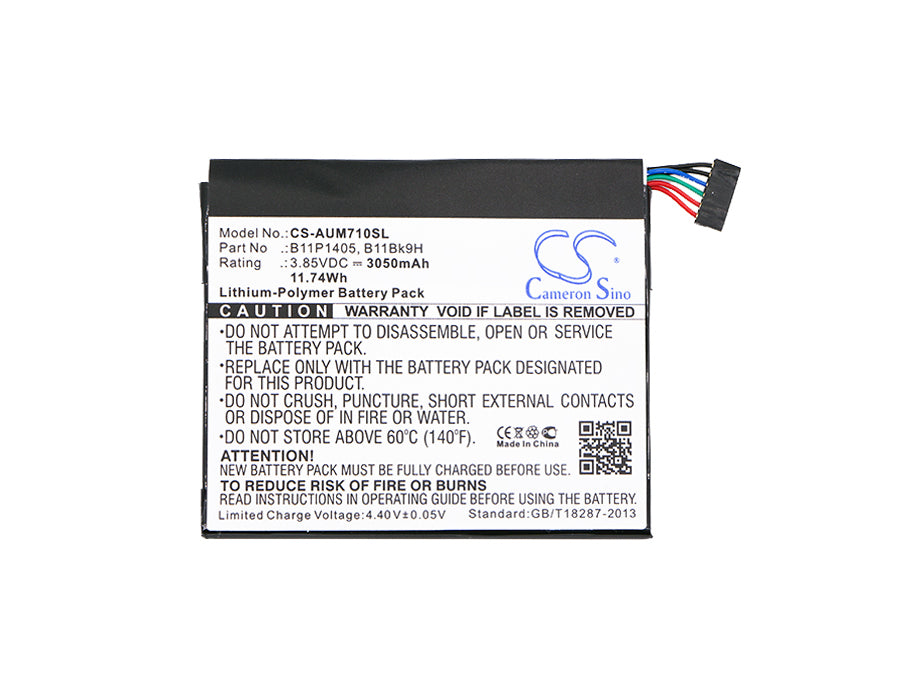 CS-AUM710SL : Battery for Asus MeMO Pad 7 ME70CX, K01A, ME7000C and others - Replaces Asus B11P1405, B11Bk9H