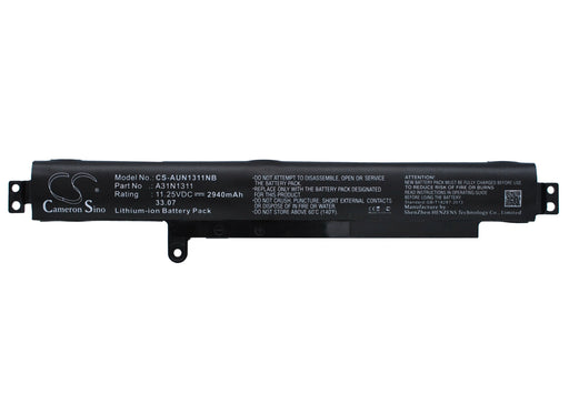 A31N1311 Battery For Asus VivoBook X102B X102BA R103B 11.25V 33Wh A31N1311 Battery For Asus VivoBook X102B X102BA R103B 11.25V 33Wh