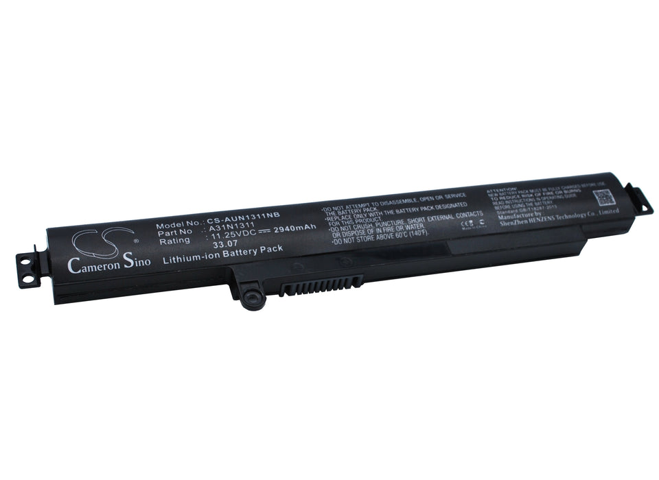 CS-AUN1311NB : Battery for Asus VivoBook F102BA, VivoBook X102B, VivoBook F200CA and others - Replaces Asus A31N1311, F102BA, 0B110-00260100 and others