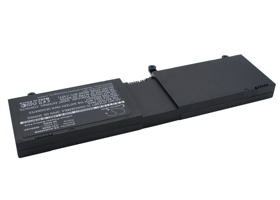 CS-AUN550NB : Battery for Asus N550, N550J, N550X47JV and others - Replaces Asus C41-N550, 0B200-00390000, 0B200-00390100