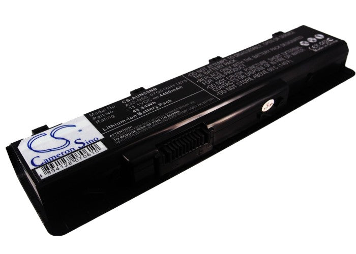 CS-AUN55NB : Battery for Asus N45, N45E, N45S and others - Replaces Asus A32-N55, 07G016HY1875