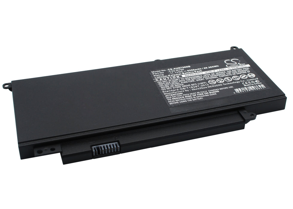 CS-AUN750NB : Battery for Asus N750, N750JK, N750JV and others - Replaces Asus C32-N750, 0B200-00400000