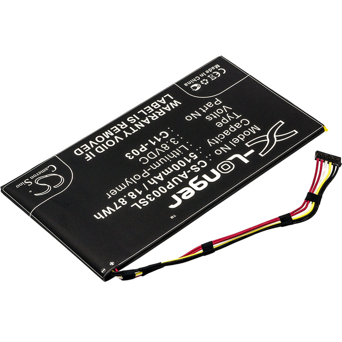 CS-AUP003SL : Battery for Asus Padfone 2 Tablet, Padfone 2 (A68) Tablet - Replaces Asus C11-P03