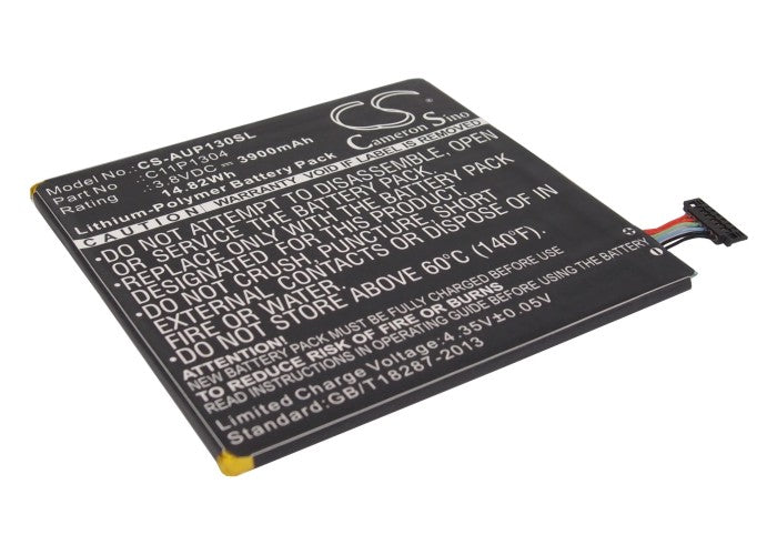 CS-AUP130SL : Battery for Asus MeMO Pad HD7, ME173X, Memo Pad HD and others - Replaces Asus C11P1304, C11Pn51, C11PN9H and others