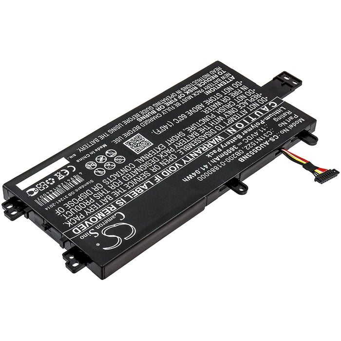 CS-AUQ553NB : Battery for Asus Q553U, Q553UB-BSI7T13 - Replaces Asus C31N1522, 0B200-01880000