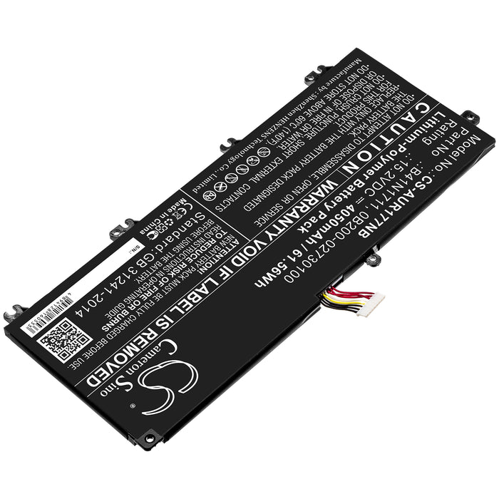 CS-AUR177NB : Battery for Asus ROG Station 17 PX703GE-GC153R, ROG Strix GL703GE-EE083T, TUF Gaming FX705DT-AU068T and others - Replaces Asus B41N1711, 0B200-02730100