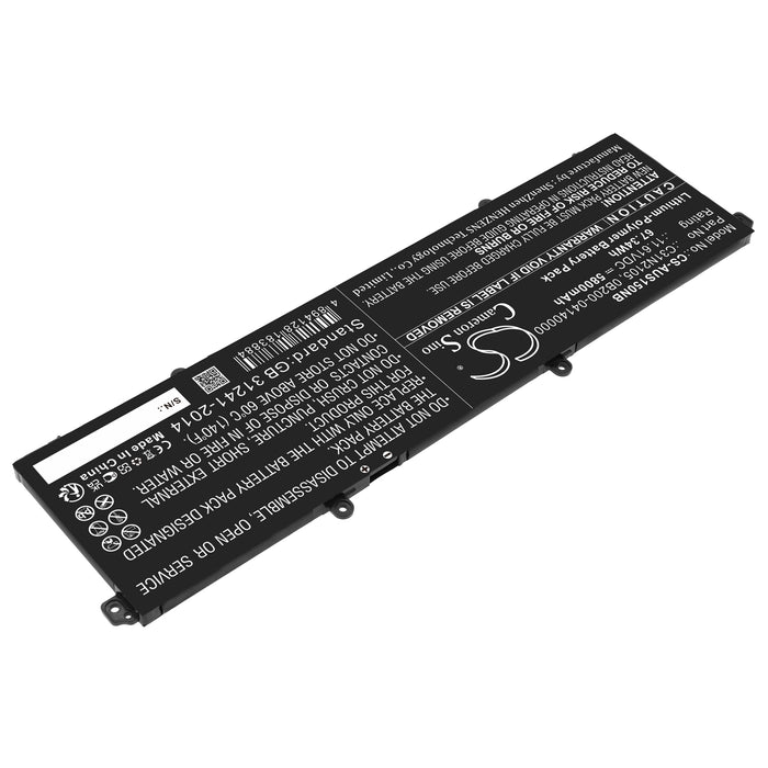 CS-AUS150NB : Battery for Asus Vivobook S 14 OLED K3402ZA-AOQ25031W, Vivobook 14X OLED X1403ZA-BOQ25024W, VivoBook S 14 M3402QA-KM055 and others - Replaces Asus C31N2105, 0B200-04140000