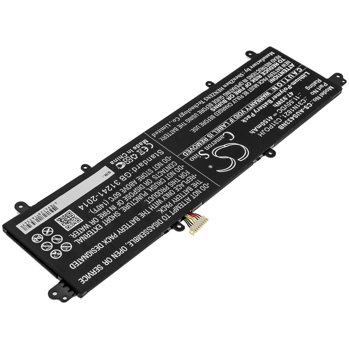 CS-AUS433NB : Battery for Asus VivoBook S14 S433FA-EB491, VivoBook S14 S433FA-EB539T, VivoBook S14 S433EA-AM108T and others - Replaces Asus C31N1821, C31POJH, 0B200-03210100