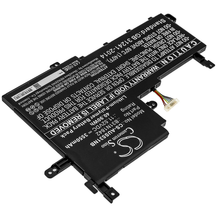 CS-AUS531NB : Battery for Asus VivoBook S15 S531FA-EJ003T, VivoBook S15 S531FA-EJ188T, VivoBook S15 S531FL-EJ154T and others - Replaces Asus B31N1842, 0B200-03440000