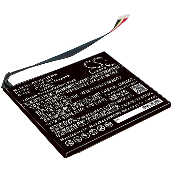 CS-AUT180NB : Battery for Asus Transformer AiO P1801 Tablet PC, AP180C, P18Y23 and others - Replaces Asus C21-P1801, 0B200-00200200