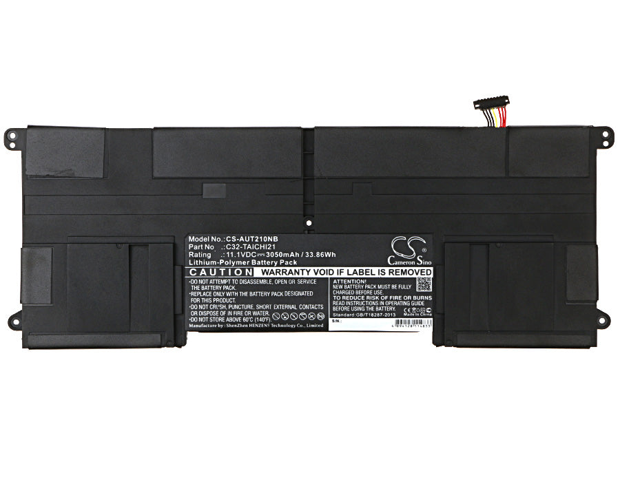 CS-AUT210NB : Battery for Asus Taichi 21, Taichi 21-DH51, Taichi 21-DH71 and others - Replaces Asus C32-TAICHI21